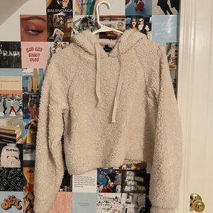 Fluffy Cropped Sweater